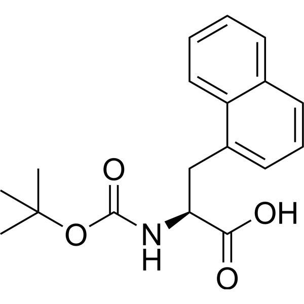 (S)-2-((tert-Butoxycarbonyl)amino)-3-(naphthalen-1-yl)propanoic acid 55447-00-2